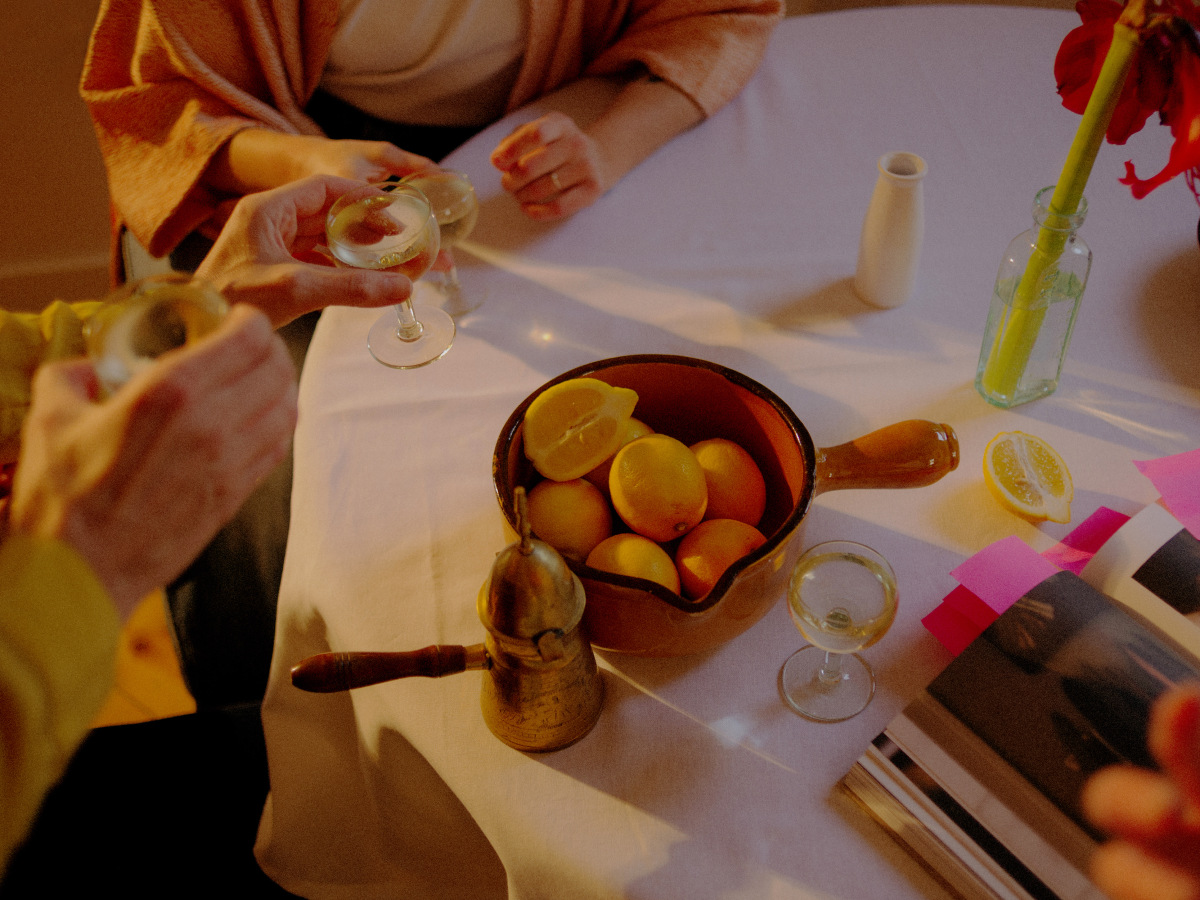 Dinner with friends 