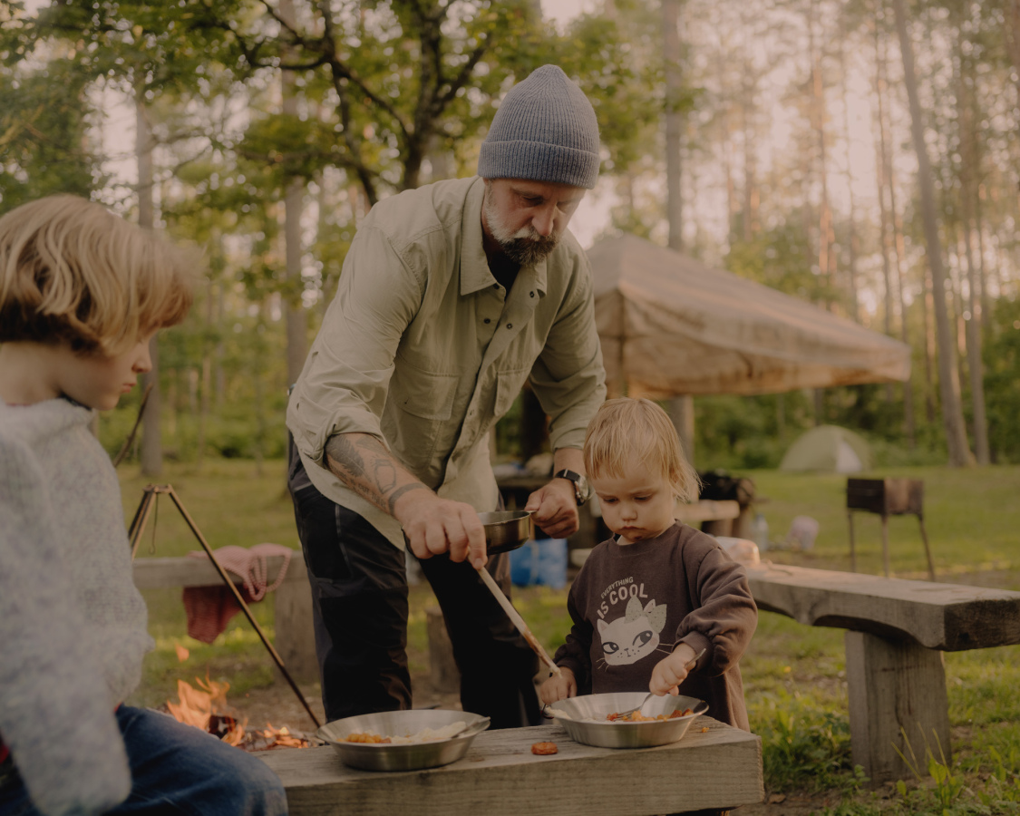 Camping in Lithuania 