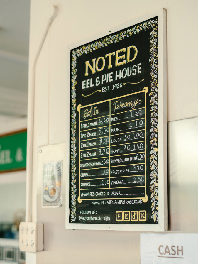 Pie & Mash Noted 